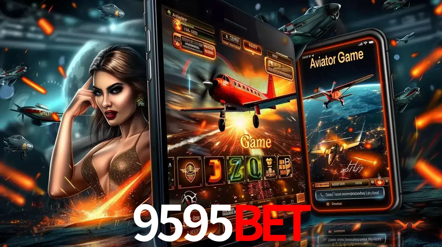 Mulher estilosa cercada por telas que exibem a jogabilidade do Aviator, capturando a intensidade e a estratégia deste popular crash game oferecido pelo 9595bet.